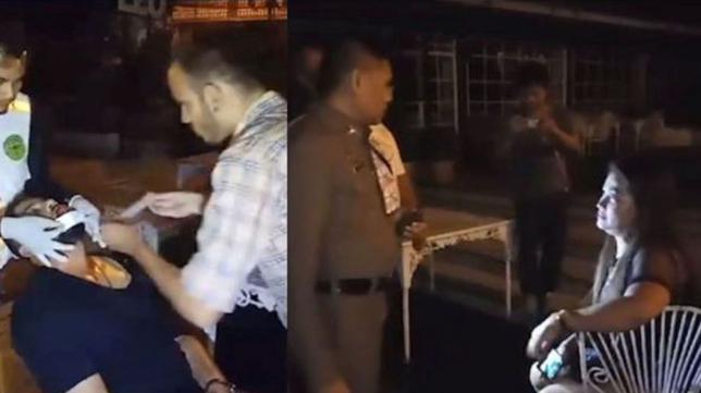 Тайская женщина откусила губу туристу на улице - «Новости»