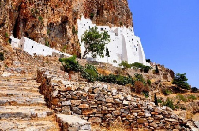 Скрытый монастырь Панагия на греческом острове - «ГРЕЦИЯ»