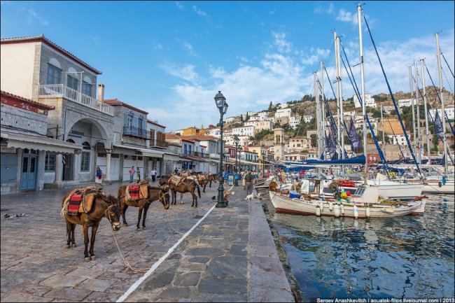 Удивительный остров Греции без автомобилей, но с ослами - «ГРЕЦИЯ»