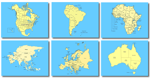 Карта отдельных материков. Карта материков по отдельности. Материки земли по отдельности. Материки земли печать. Изображения материков для детей.