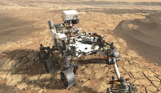 Кратер Джезеро способен раскрыть тайну жизни на Марсе (2 фото) - «Тайны Космоса»
