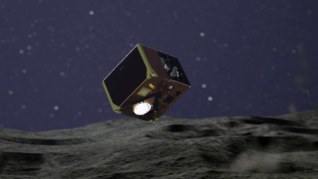 На поверхность астероида Рюгу успешно высадился третий аппарат (3 фото) - «Тайны Космоса»