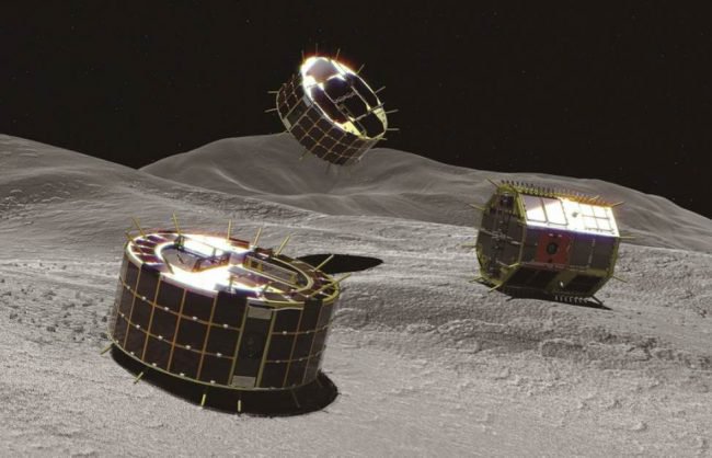 Японский зонд «Хаябуса-2» высадил на астероид Рюгу два ровера (2 фото) - «Тайны Космоса»