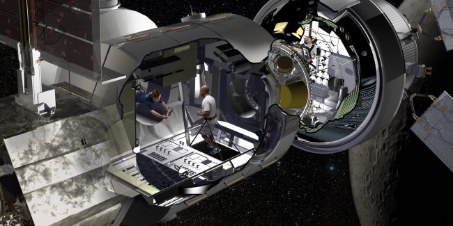 Lockheed Martin показал, где астронавты будут жить во время миссий в глубокий космос - «Тайны Космоса»