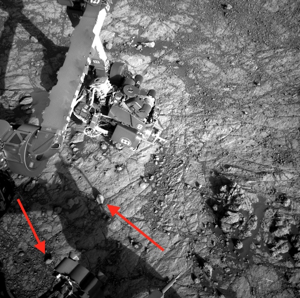 На новых фото с Марса прямо рядом с опорами марсохода видны объекты, похожие на морские раковины (7 фото) - «Тайны Космоса»