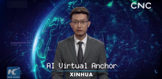 Первый искусственный телеведущий дебютировал в Китае (+видео) - «Новые технологии»