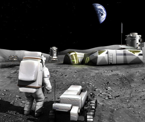 Лунная база NASA? К 2022 году? За 10 миллиардов долларов? Реально ли? Нужно ли? (7 фото) - «Луна»