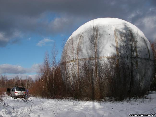 Тайна огромного шара в Тверской области (3 фото + Видео) - «Загадочные Сооружения»