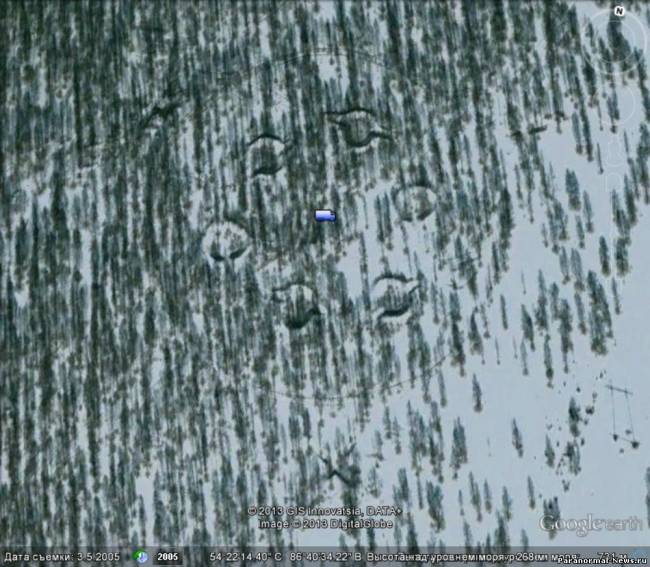 Необычные круги в лесу Беловского района (6 фото) - «Загадочные Сооружения»