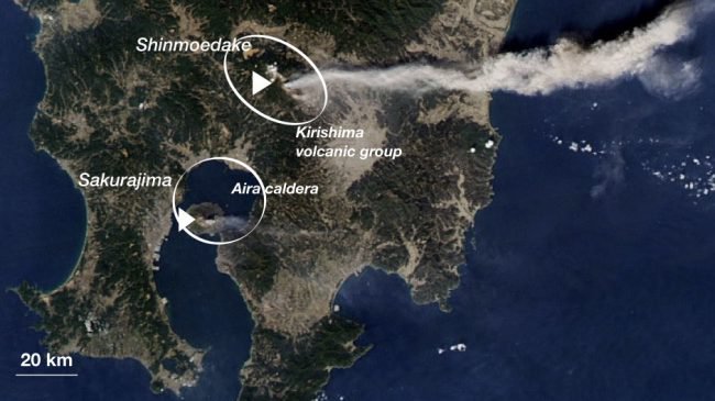 Между двумя японскими вулканами нашли подземную связь - «Планета Земля»