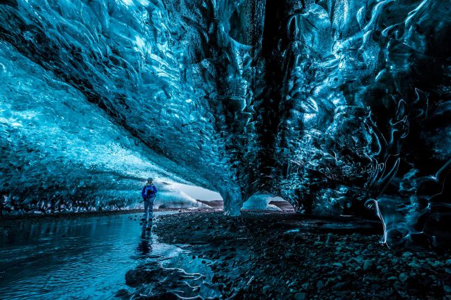 Теплые антарктические пещеры прячут тайную жизнь (2 фото) - «Планета Земля»