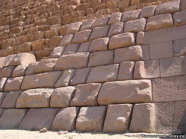Версии: Блоки для пирамид делались из бетона (4 фото) - «Египет»