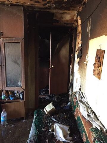 В квартире, где при пожаре погибли дети, засняли призрака (2 фото) - «Призраки»