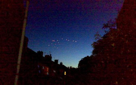 Полсотни НЛО заметили в Британии - «Инопланетяне»