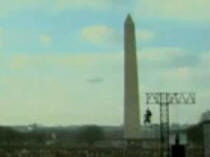 Опубликованы видеокадры НЛО, следившим за ходом инаугурации Б.Обамы - «Инопланетяне»