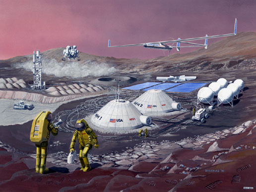 Элон Маск пообещал доставить людей на Марс в 2024 году (2 фото) - «Тайны Космоса»