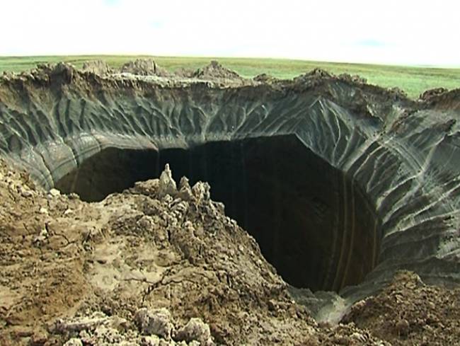 Геологи выдвинули новую теорию появления ямальского кратера (6 фото) - «Аномальные зоны»