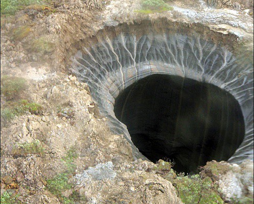 Как образовался гигантский кратер на Ямале? (4 фото + 1 видео) - «Аномальные зоны»