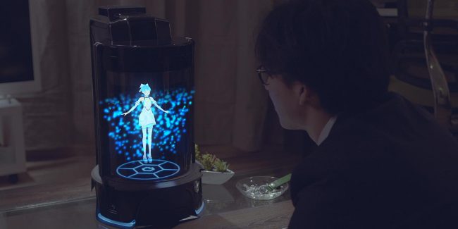 Японская компания разработала голографического домашнего бота (2 фото + видео) - «Новые технологии»
