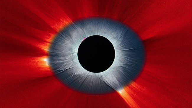 Солнечное затмение, которое выглядит как Око Саурона - «Тайны Космоса»