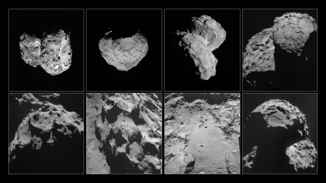 Внутри кометы 67P не обнаружили крупных пустот (2 фото) - «Тайны Космоса»