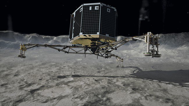 Летящий на комете модуль «Филы» прощается с нами (2 фото) - «Тайны Космоса»