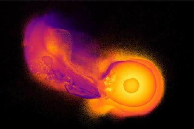В сильном наклоне оси Урана виновато столкновение с другим небесным телом (3 фото) - «Тайны Космоса»