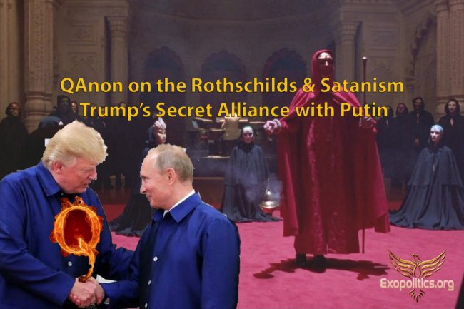 QAnon о Ротшильдах и Сатанизме — Секретный альянс Трампа с Путиным - «Теория заговора»