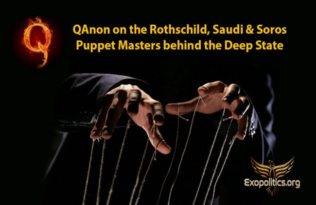 QAnon о Ротшильдовских, Саудовских и Соросских Мастерах-куколоводах стоящими за Глубоким государством - «Теория заговора»