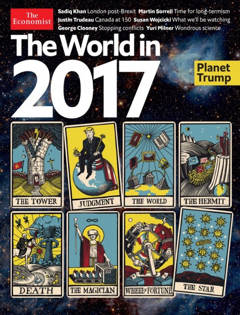 The Economist прогноз на 2017 год. Попробуем расшифровать - «Теория заговора»