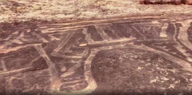 В Индии найдены древние петроглифы неизвестной культуры с изображениями … африканских животных (10 фото) - «Загадочные Сооружения»