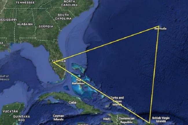 Американские метеорологи в сотый раз расскрыли тайну Бермудского треугольника? (2 фото) - «Бермудский треугольник»