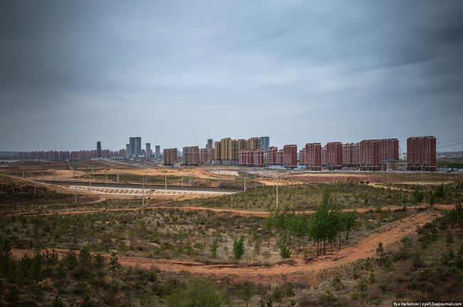 Ордос — крупнейший город-призрак Китая (58 фото) - «Гиблые зоны»
