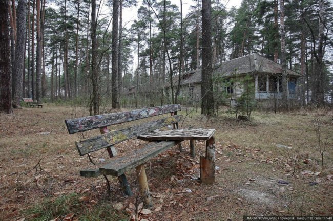 Заброшенный пионерский лагерь Юность в Рязанской области - «Гиблые зоны»