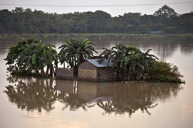 Бандгладеш, Индия и Непал уходят под воду: планета сошла с ума! (6 фото) - «Катаклизмы»