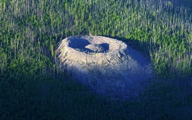 Гнездо огненного орла: загадка Патомского кратера (5 фото) - «Загадочные Сооружения»
