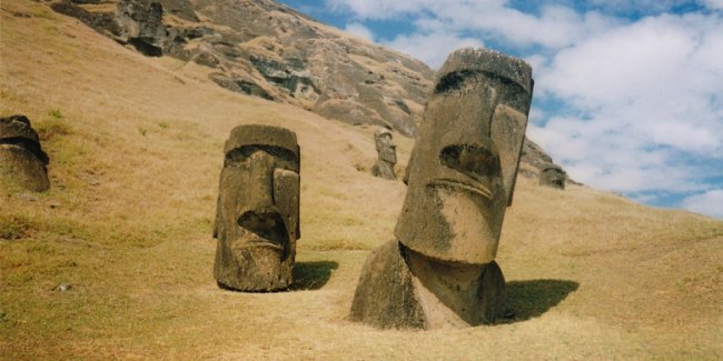 Множество загадок острова Пасхи (10 фото) - «Загадочные Сооружения»