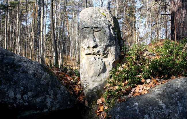 Загадка Усть-Тасеевского каменного идола с переделанным лицом (7 фото) - «Загадочные Сооружения»