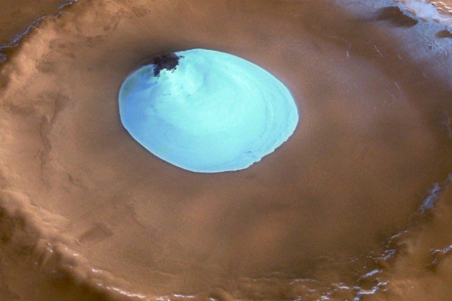 Астроном с Урала обнаружил на Марсе огромное озеро кипящей воды (2 фото + видео) - «Тайны Космоса»