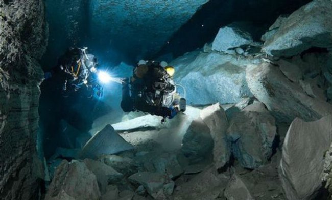 Подводный мир Ординской пещеры (3 фото + видео) - «Планета Земля»