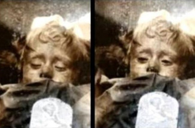 Розалия Ломбардо “Спящая красавица” — приоткрывает и снова закрывает г (1 фото + 1 видео + 1 гиф) - «Жизнь после смерти»