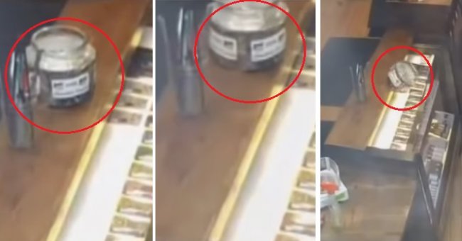 На камеру наблюдения в магазине Орегона записалось как невидимка двигает разные вещи (3 фото + видео) - «Призраки»