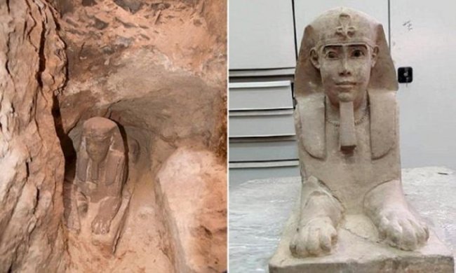 Египетские археологи нашли еще одного сфинкса (4 фото) - «Египет»