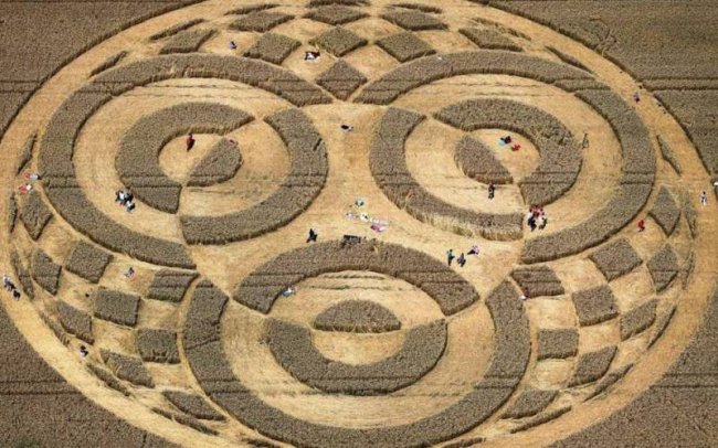 Загадочная история кругов на полях (9 фото) - «Круги на полях»