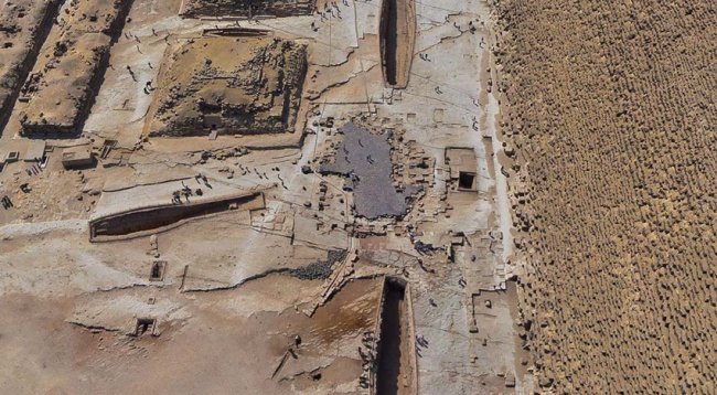 Базальтовые полы у пирамиды Хуфу (7 фото) - «Загадочные Сооружения»
