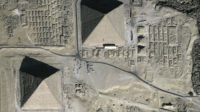 Вид из космоса: древние руины (15 фото) - «Загадочные Сооружения»