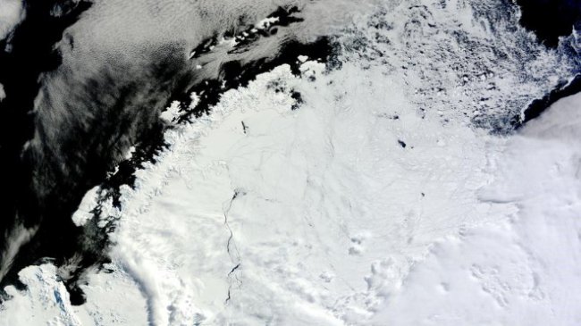 Антарктическая бездна в центре материка появилась мгновенно и ученые не понимают причин (3 фото) - «Планета Земля»