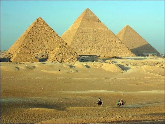 Египетские пирамиды с другого ракурса (3 фото) - «Египет»