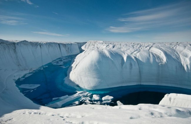 Ученые обнаружили в Антарктиде реку, которая течет в гору (5 фото) - «Планета Земля»