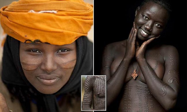 Красота требует жертв: как юных эфиопок украшают шрамами (16 фото) - «Планета Земля»